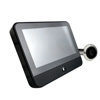 Telecamera Spioncino Digitale WiFi 4.3 Pollici Tuya Smart Life con Rilevamento Umano e Animale 3MP 120° ° Telecamera Nascosta per Visione Notturna Angolare