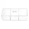 Acrylic Tea Bag Organizer Sinewy 22*8.5*5.5 CM Transparent Kitchen Pantry Cabinet Sort and Organize Storage Shelves Cabinet 2