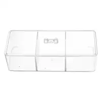 Acrylic Tea Bag Organizer Sinewy 22*8.5*5.5 CM Transparent Kitchen Pantry Cabinet Sort and Organize Storage Shelves Cabinet 2