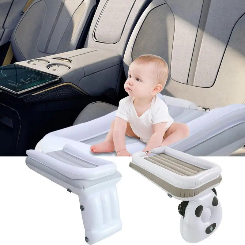 ToddlerAirplaneBedInflatableToddlerTravelBedKidsAirBedPortableAirMattressSuitFor