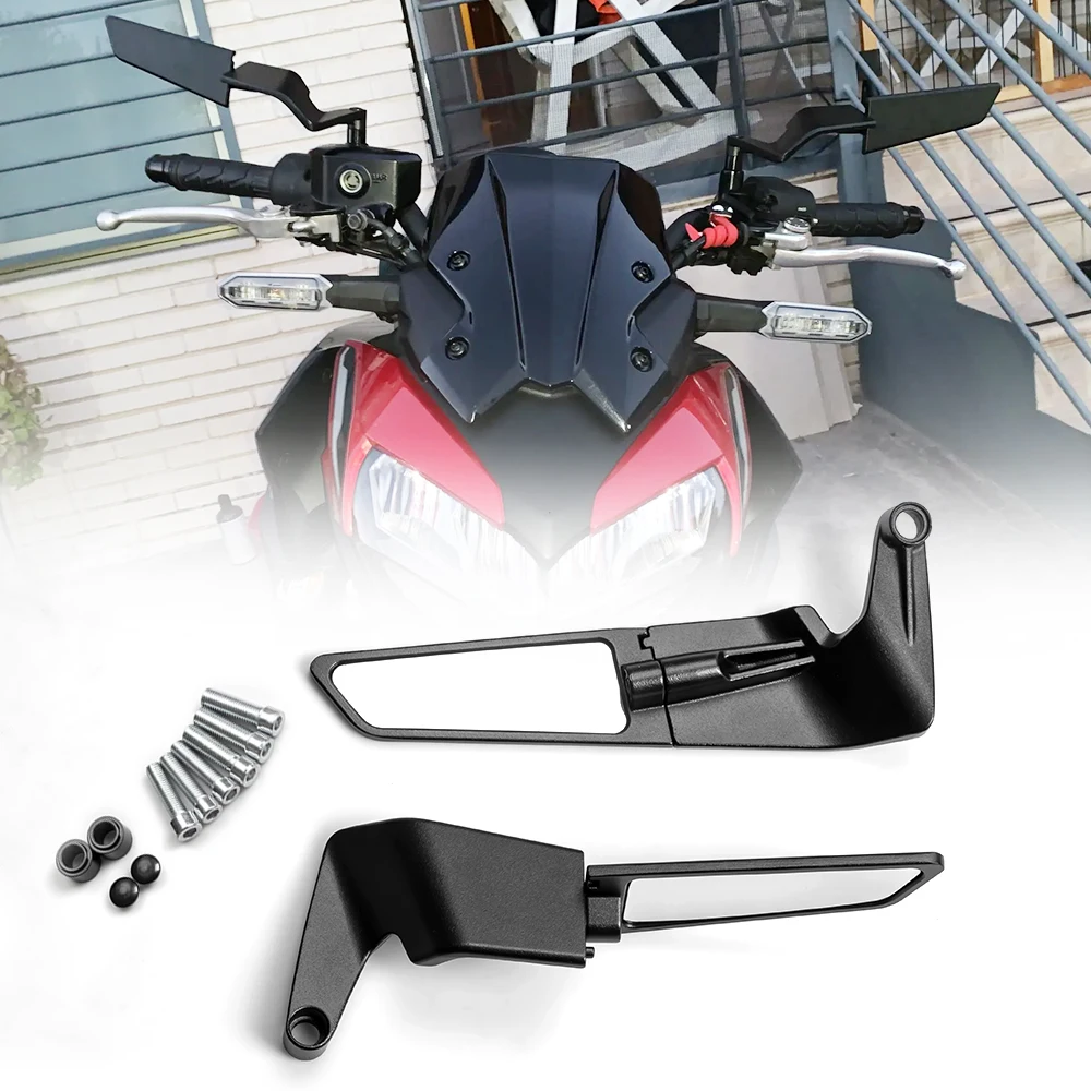 Ducati Diavel/Carbon/XDiavel/S 스크램블러 하이퍼모타드 범용 오토바이 미러 윈드 윙 사이드 백미러