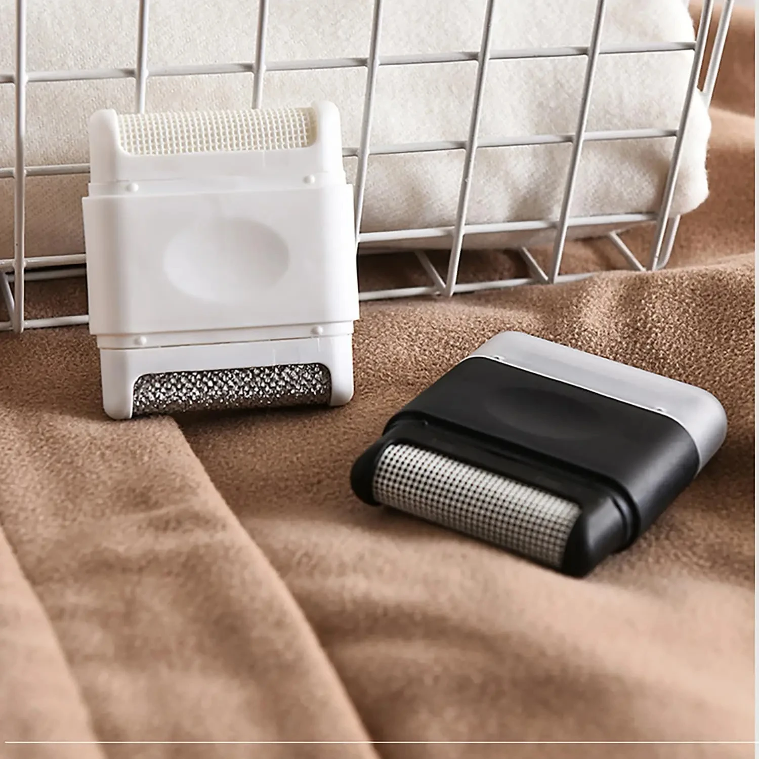 Portable Double Head Lint Remover Manual Hair Ball Trimmer Fuzz Pellet Cut Machine Multifunction Epilator Sweater Cleaning Tool