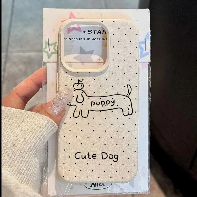 รูปสินค้า เคส iPhone ลายหมาจิ้งจอกน่ารัก TPU นิ่ม