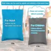 4Pcs New Sand Remover Beach Sand Wipe Off Mitts Skin Friendly Sand Removal Powder Bag Sand Removal Brushes Beach Essentials 6