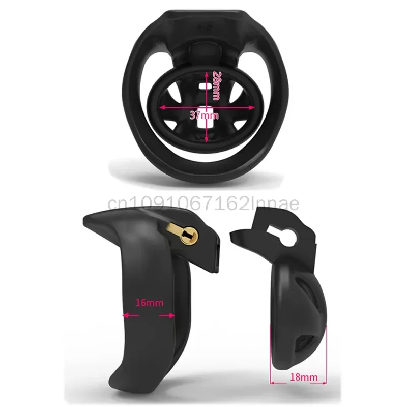 HT-V4 Chastity Penis Lock Breathable Nub Air Cock Cage Male Chastity Device 5 Size Penis Ring Sexual Products Sex Toys Men penis chastity cage chastity lock sex toy penis cock ring