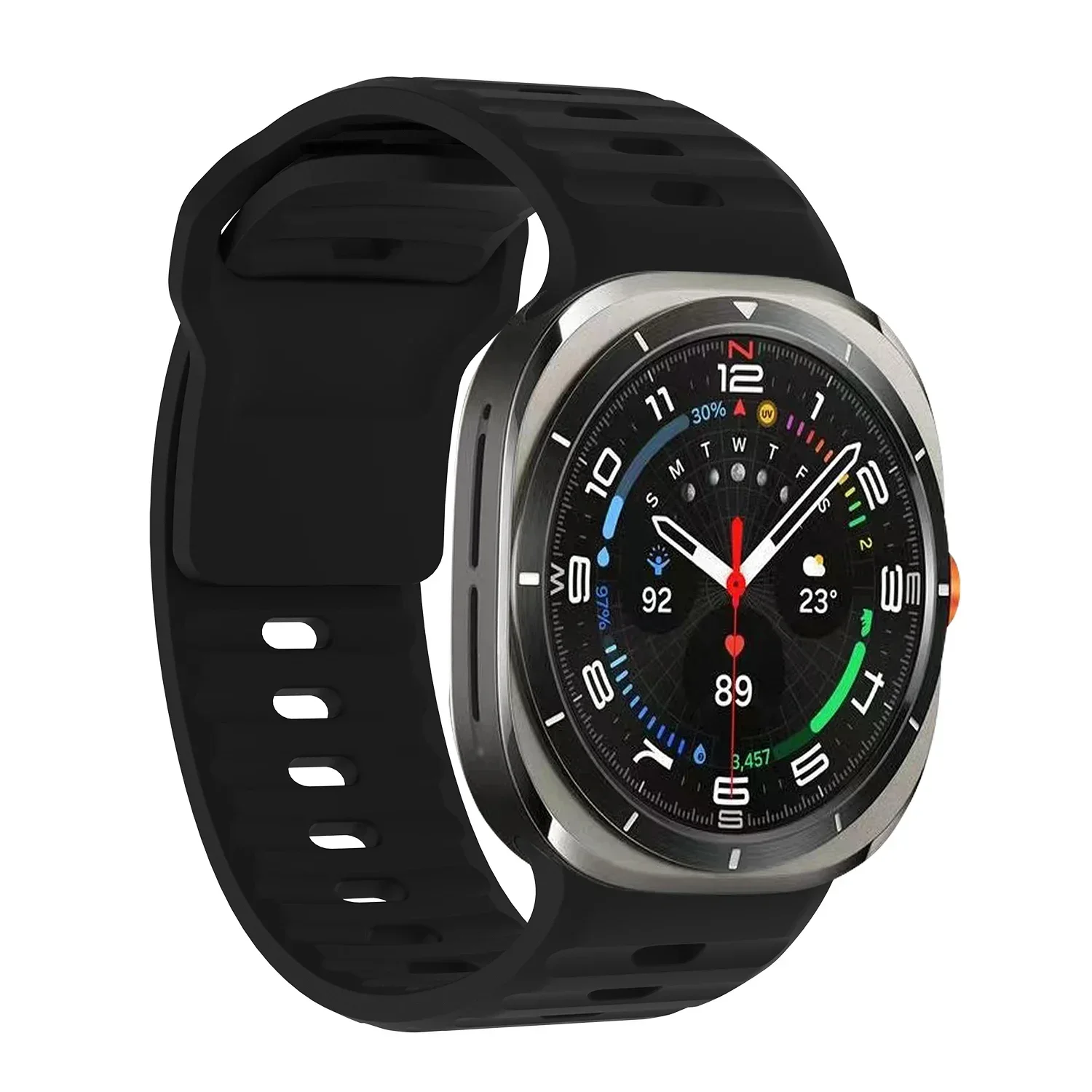 Silicone Strap for Smartwatch - Ultra Durable Band with Modern Design