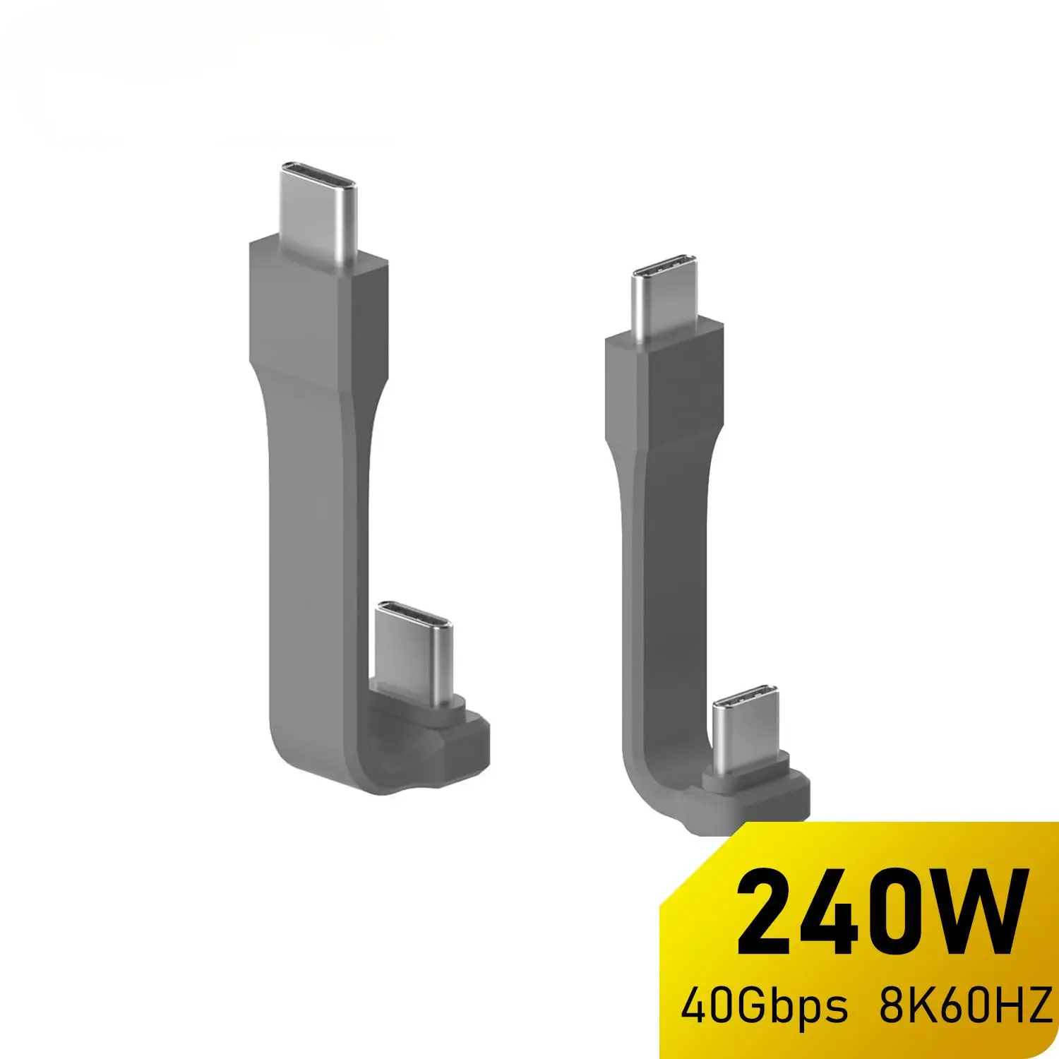 สายชาร์จ USB-C 240W 40Gbps สำหรับ iPhone iPad SSD