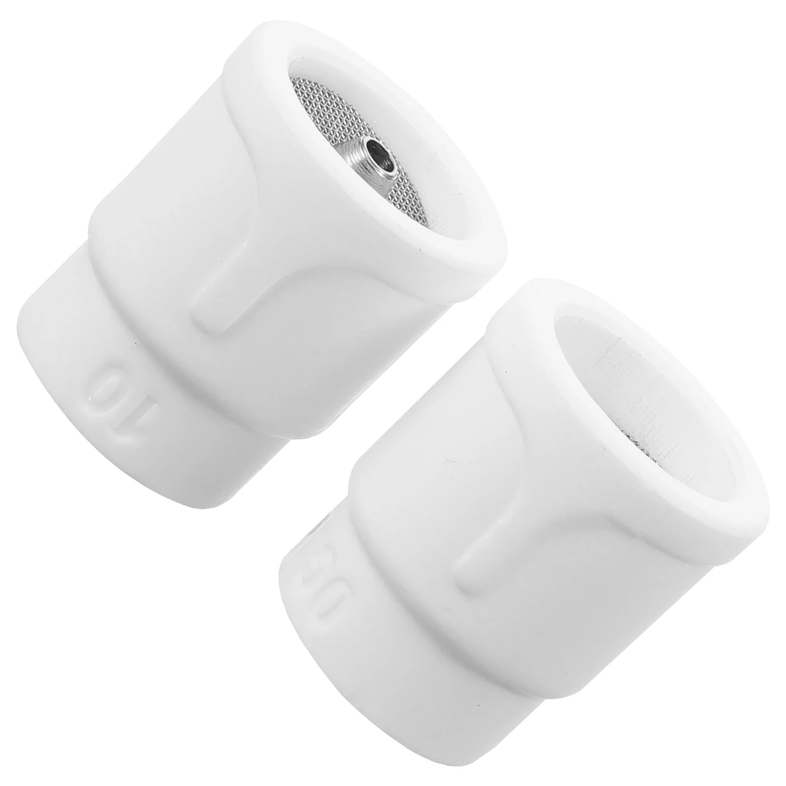 

2 Pcs Tig Welding Cups Ceramic Supply An Fittings Two Piece Suit For Torch Lens Ceramics Part Spray Nozzle