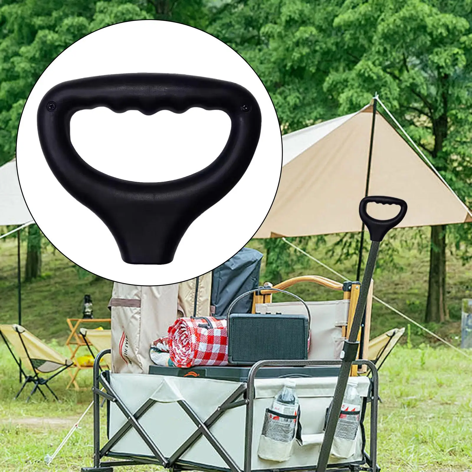 Maniglia Di Spinta Per Carrello Del Carro Impugnatura Comfort Maniglia Del Camion Per Carrello Del Carro Pieghevole Del Carro Da Campeggio Carrello De