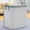 Foldable Clothes Storage Bag Non-Woven Clothing Organizer Reinforced Handle Bags Clothes Organization 4