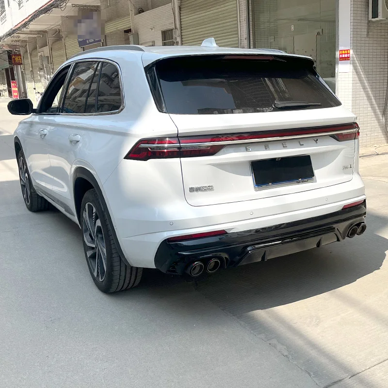 Geely Xingyue L Monjaro 2019-2023 자동차 리어 범퍼 디퓨저 스플리터 립 스포일러 Monjaro 튜닝 외장 바디 키트 액세서리