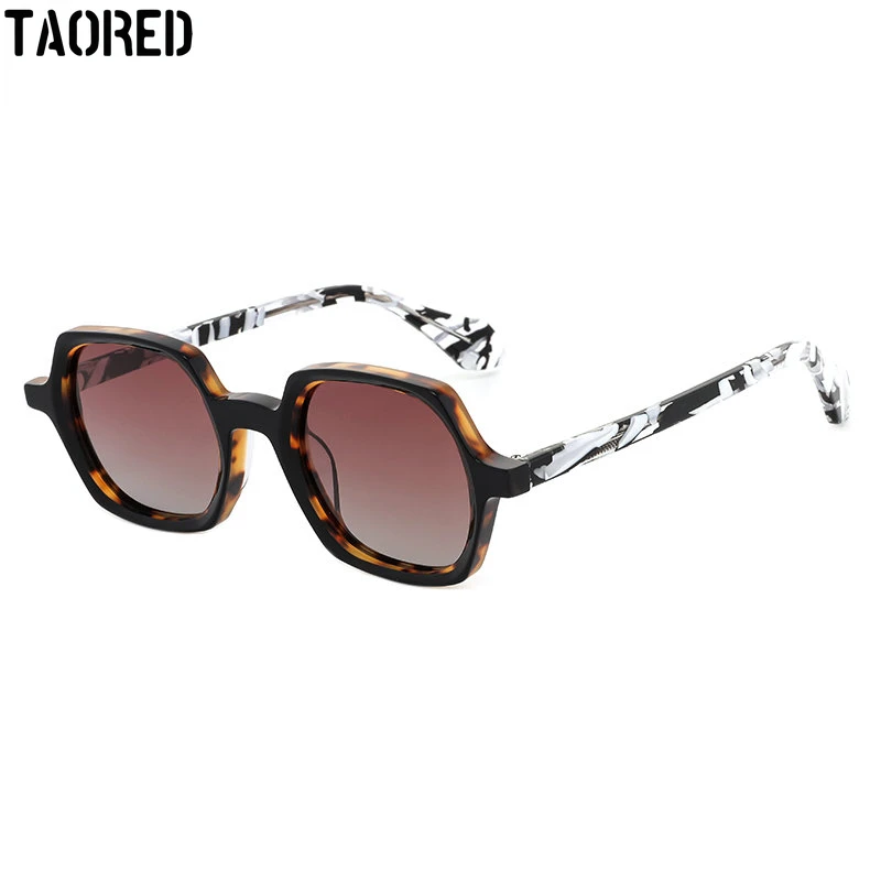 

New Trendy Fashion Women's Sunglasses 2023 Men Small Square Eyeglasses for Female Male Handmade Acetate Polarized UV400 Glasses