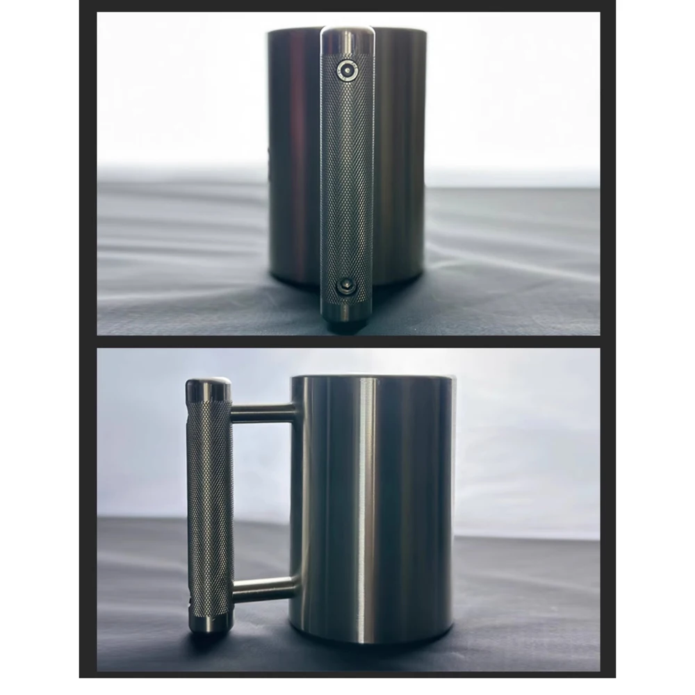 Heavy Mug Dumbbell AISI304 Stainless Steel Material 100ml 500ml Volume Capacity 6kg 13.2lbs For Available adjustable dumbbell