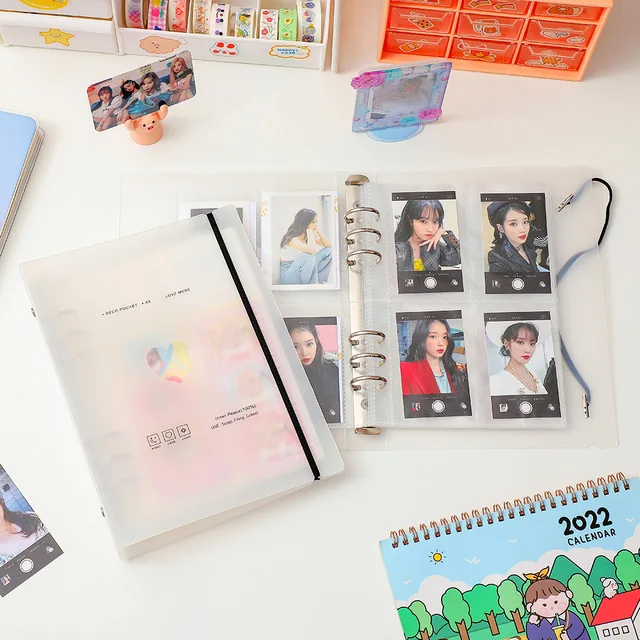 A5 Album Csillag Chasing Girl Small Card Protection Case És Baffle Six Hole Photo Storage - Image 3