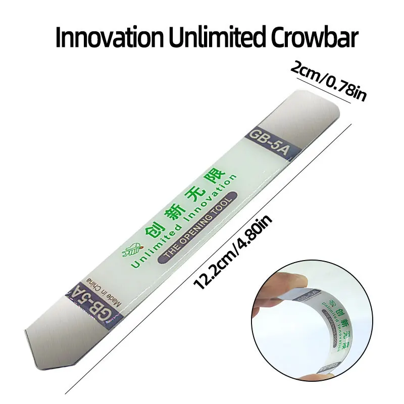 Manual Disassembly Tool Computer Mobile Phone Tablet Appliances Pry Bar Multi-purpose Bimetallic Head For More Convenient 8pcs