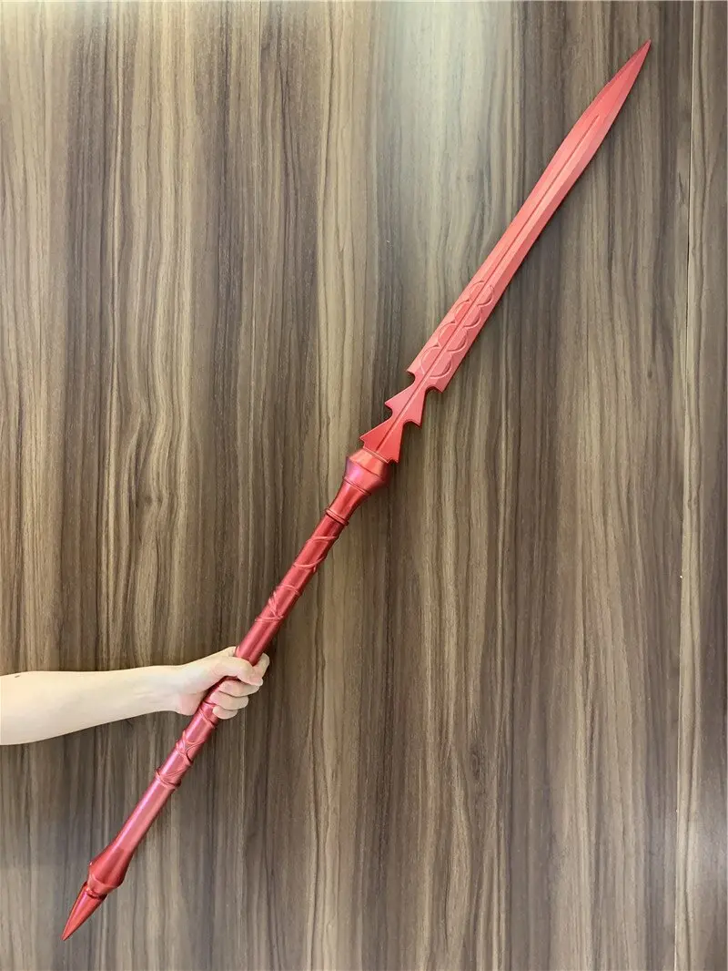 Fate Stay Night Sword Gae Bolg Sword Cuchulainn Weapon Flame Greed Gun 1:1 Cosplay Prop Model Safety PU Gift