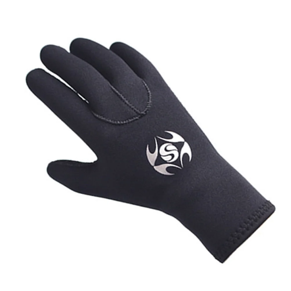 

1 Pair 3mm Neoprene Scuba Dive Gloves Swim Gloves Elastic Warm Non-slip Snorkel Gloves Wetsuit Gloves Snorkeling Equipment for