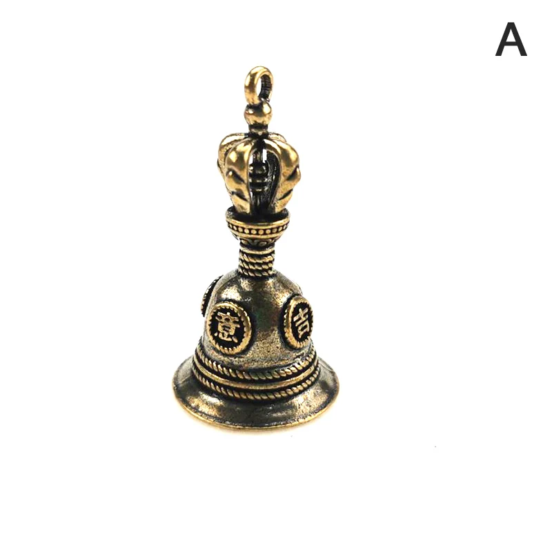 thumbnail image 1 of 1 campana de mano de metal retro para decoración del hogar, decoración artesanal, campana de alarma, campana artesanal, campana de viento, 1 of 4