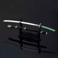 Japanese Anime Games Peripheral 26cm Wedge Pill Katana Metal Sword Uncut Blade Weapon Model Ornament Crafts Gifts Toys for Boys 2