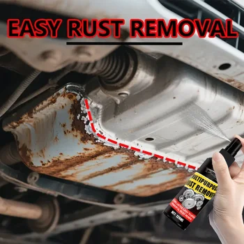 Car Chassis Rust Remover - Multi-Purpose Anti-Rust Solution for Iron Metal Surfaces，for Metal Parts Protection Against Oxidation 1
