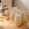 Glass Cup Drying Rack Saving Space Mugs Cups Organizer Sports Bottle Draining Organizer for Kitchen Countertop Bar Home Kitchen 2