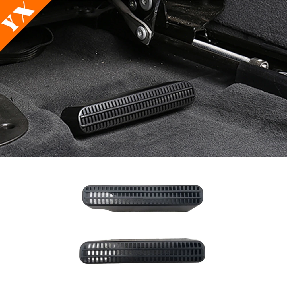 ABS Black Trim Protective Sticker Cover The Air Conditioner Vents Under