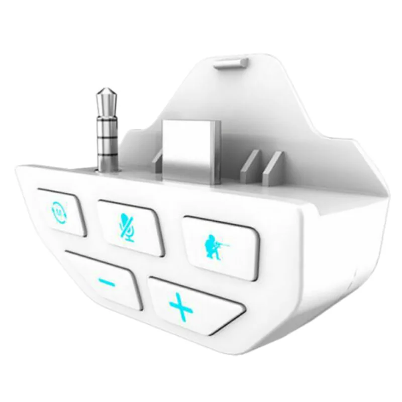 Sound Enhancer Per Controller Xbox One Sound Enhancer Adattatore Audio Per Cuffie Stereo Per Controller Xbox One X/S Bianco