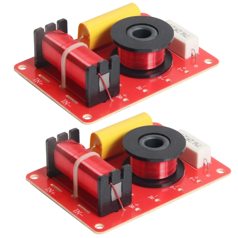 

2x130 Вт спикер кроссовер 2-сторонний высоконизкий 8 Ом делитель частоты для 6-дюймового динамика