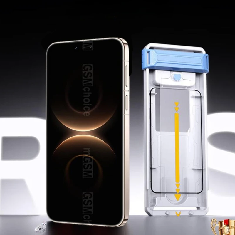 Premium 3D Hot-Bending Full Glue Tempered Glass Screen Protector - Dust-Free & Easy Installation