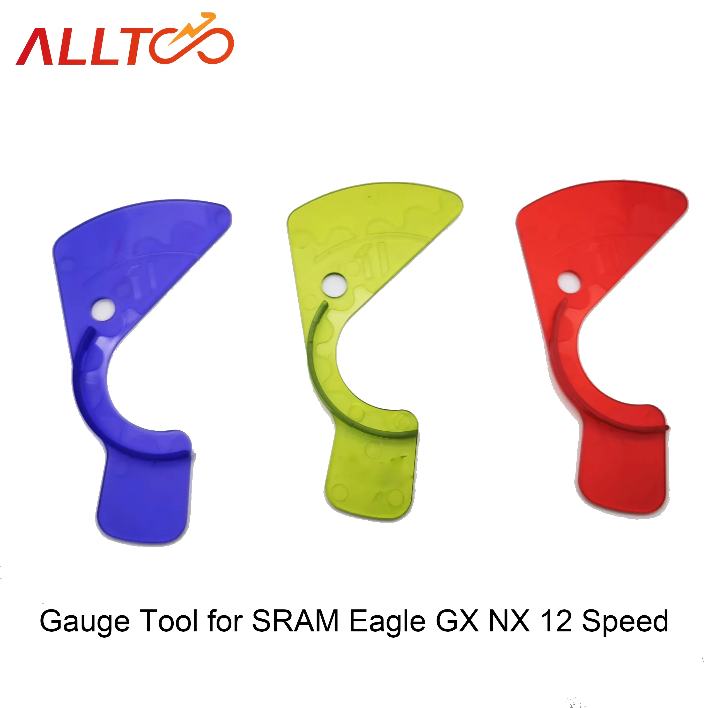 Kettenlücken-Einstellungsanzeige-Werkzeug für SRAM Eagle GX NX 12-Gang-Schaltwerk, hinteres Ketten-Fahrrad-Schaltwerk-Einstellwerkzeug, 50 Zähne