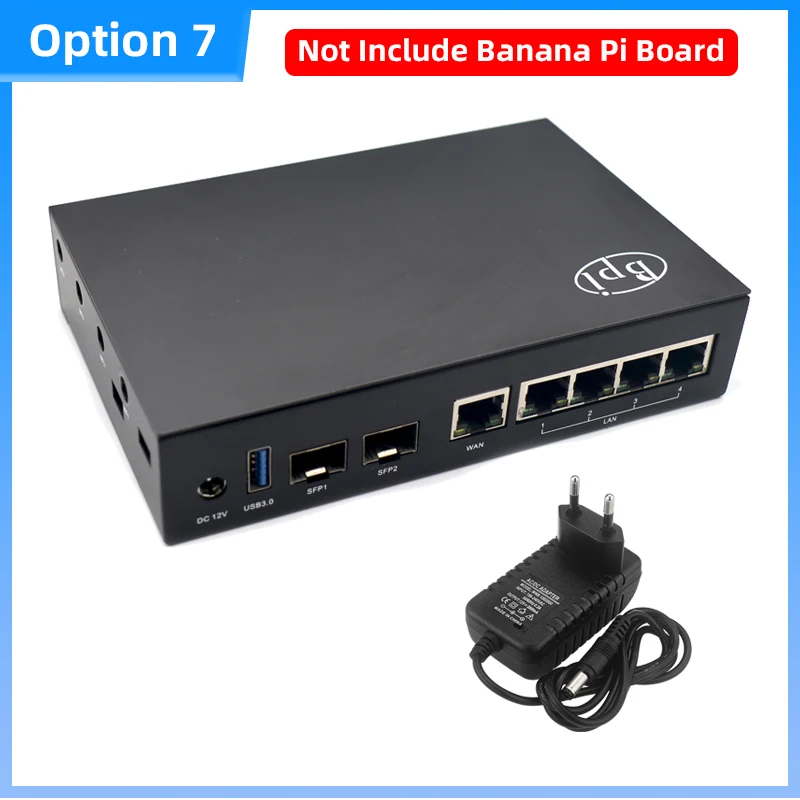 Banana Pi BPI-R3 Aluminum Case Metal Shell,