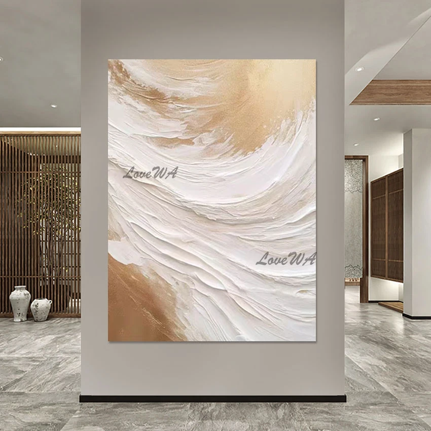 

New Design Canvas Wall Art Frameless Picture Handmade Artwork Large Modern Abstract Oil Paintings Decorative Items For Home