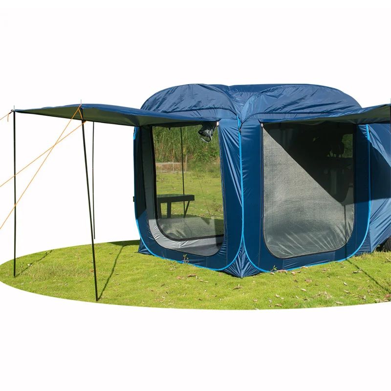 Yl 4-6 Personen Autozelt wasserdicht Sonnenschutz Klapp dach Pop-up Auto  Camping Outdoor Zelt mit Markise - AliExpress