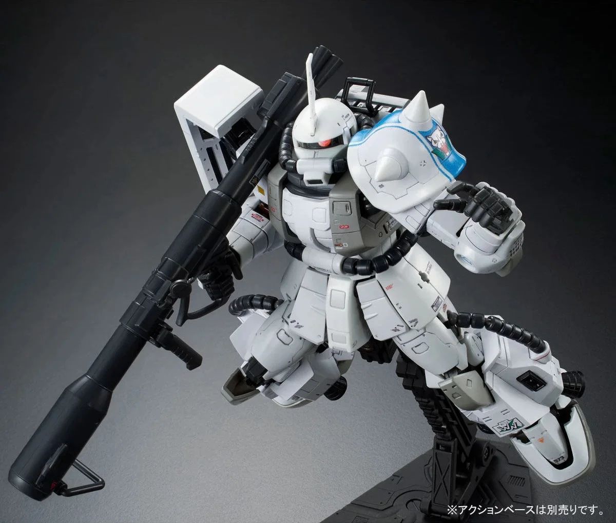 BANDAI Original PB RG 1/144 MS-06R-1A ZAKU II SHIN MATSUNAGA