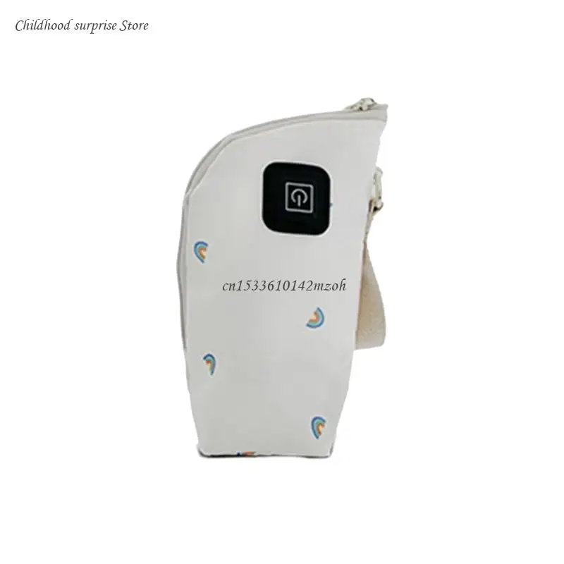 

5V 2A Breast Milk Heater Bag Heating Travel Milk Warmer Baby Bottle Warmer Adjustable Temperature Control Portable USB Dropship