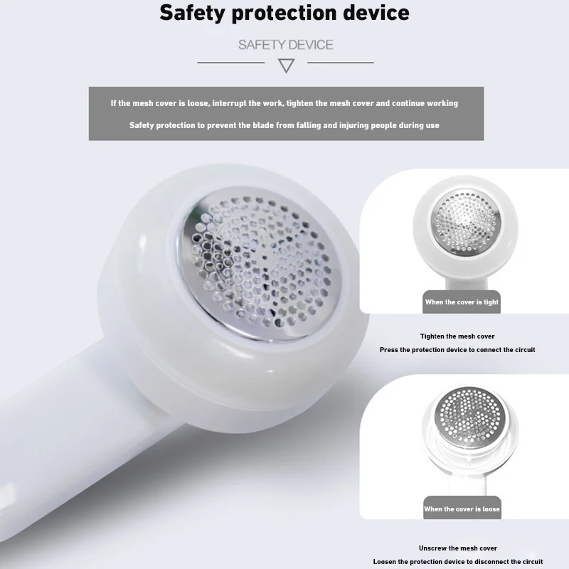 Xiaomi Hair Ball Trimmer USB Rechargeable Long Battery Hair Ball Trimmer Replaceable Blade Sweater Sofa Hair Ball Removal 2