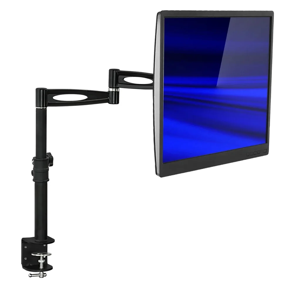 Ergonomic Full Motion Single Monitor Desk Mount