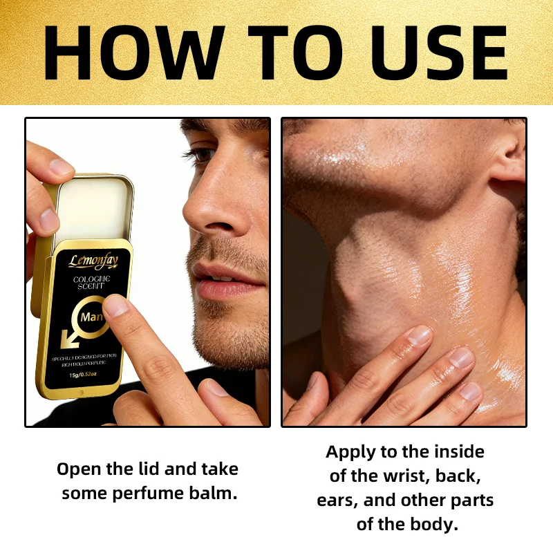 Lemonfay profumo solido da uomo balsamo profumato lunga durata_voghion.com