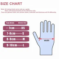 Pink Nitrile Disposable Gloves 20/50PCS Powder & Latex Free Gloves for Kitchen Cooking Household Beauty Petcare Hair Dye Gloves - Image 5