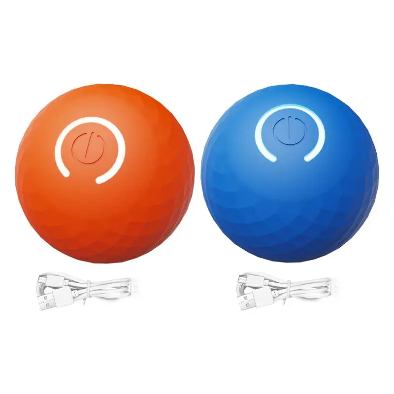 

Interactive Dog Ball Toy Smart Automatic Moving Cat Ball Toy Rechargeable Pet Enrichment Toys Bite Resistant Outdoor and Indoor