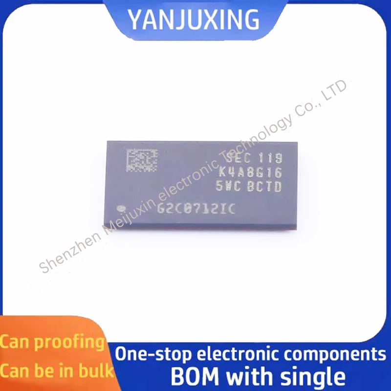 

1 шт./партия, Встроенная микросхема памяти K4A8G16 8 ГБ 1 ГБ * 8 BGA96