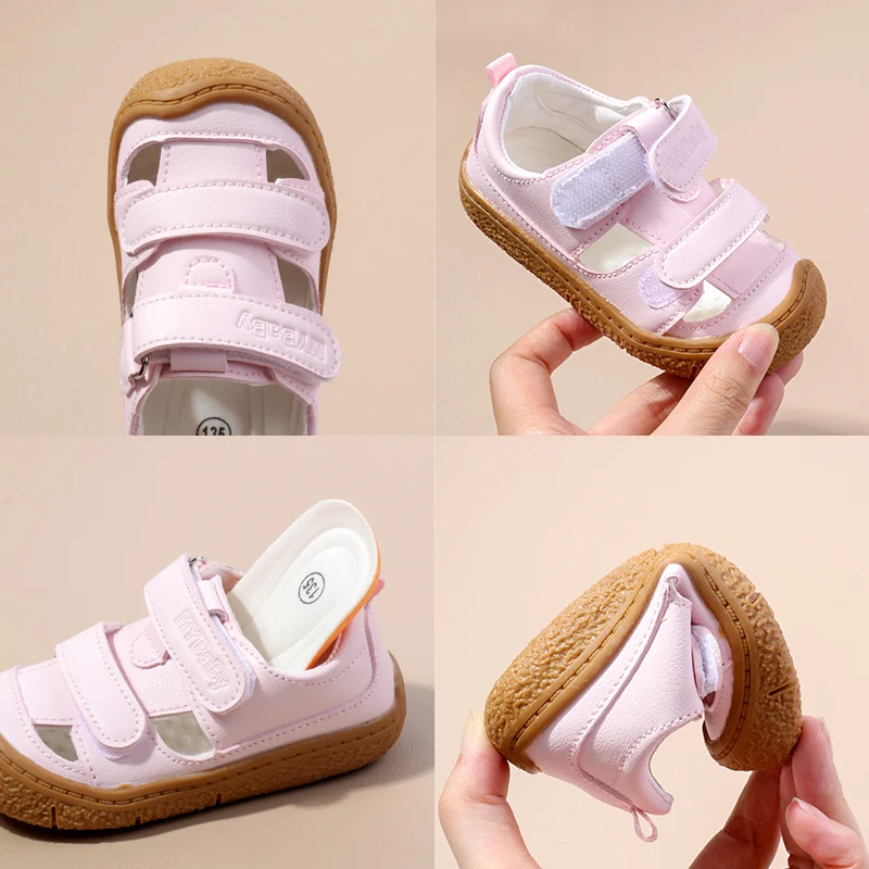 Kid Sneaker with Hollow Design - Spring & Summer Sandal Style for Newborns & Toddlers 2024 Fashion