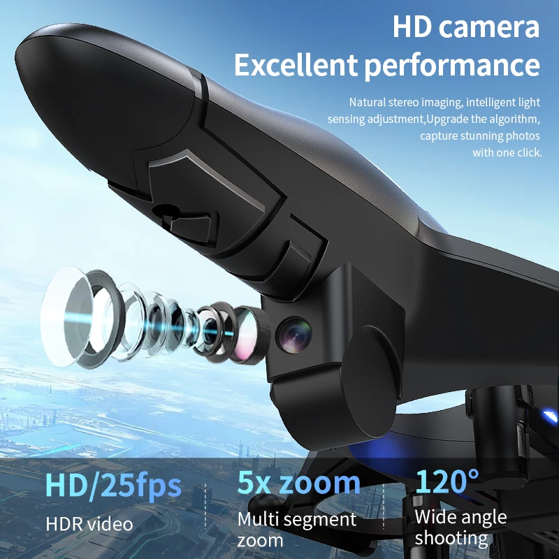 2026년 신제품 YP5MAX RC 폼 비행기 2.4G 와이파이 스턴트 텀블링 헬리콥터 컬러 LED 라이트 소년 선물