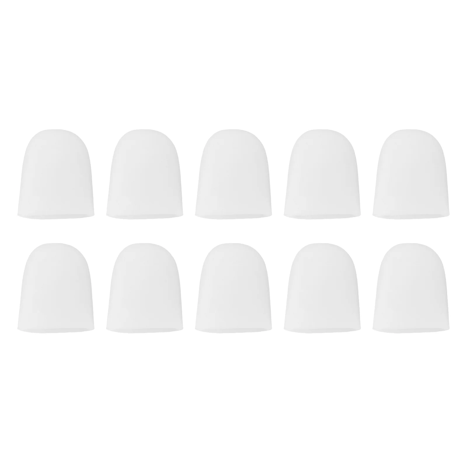 

10 Pcs Toe Caps Thumb Protector Sleeve Corn Protectors Silicone Gel Covers Finger