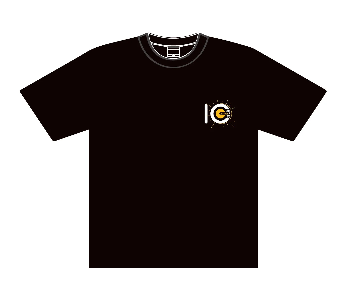 CUESOUL 10th Year Anniversary Custom t-shirt Design-S