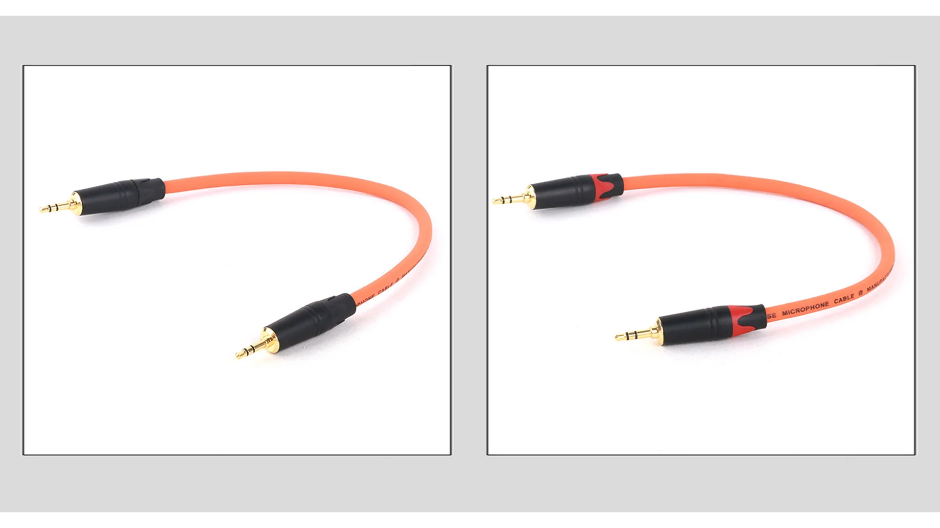 1pcs guerguo dual 3,5mm 1/8inch Stereo trs männliche Buchse zum geraden Patchkabel für Gitarren mikrofone usw. 0,3 M-15M – Detail 4