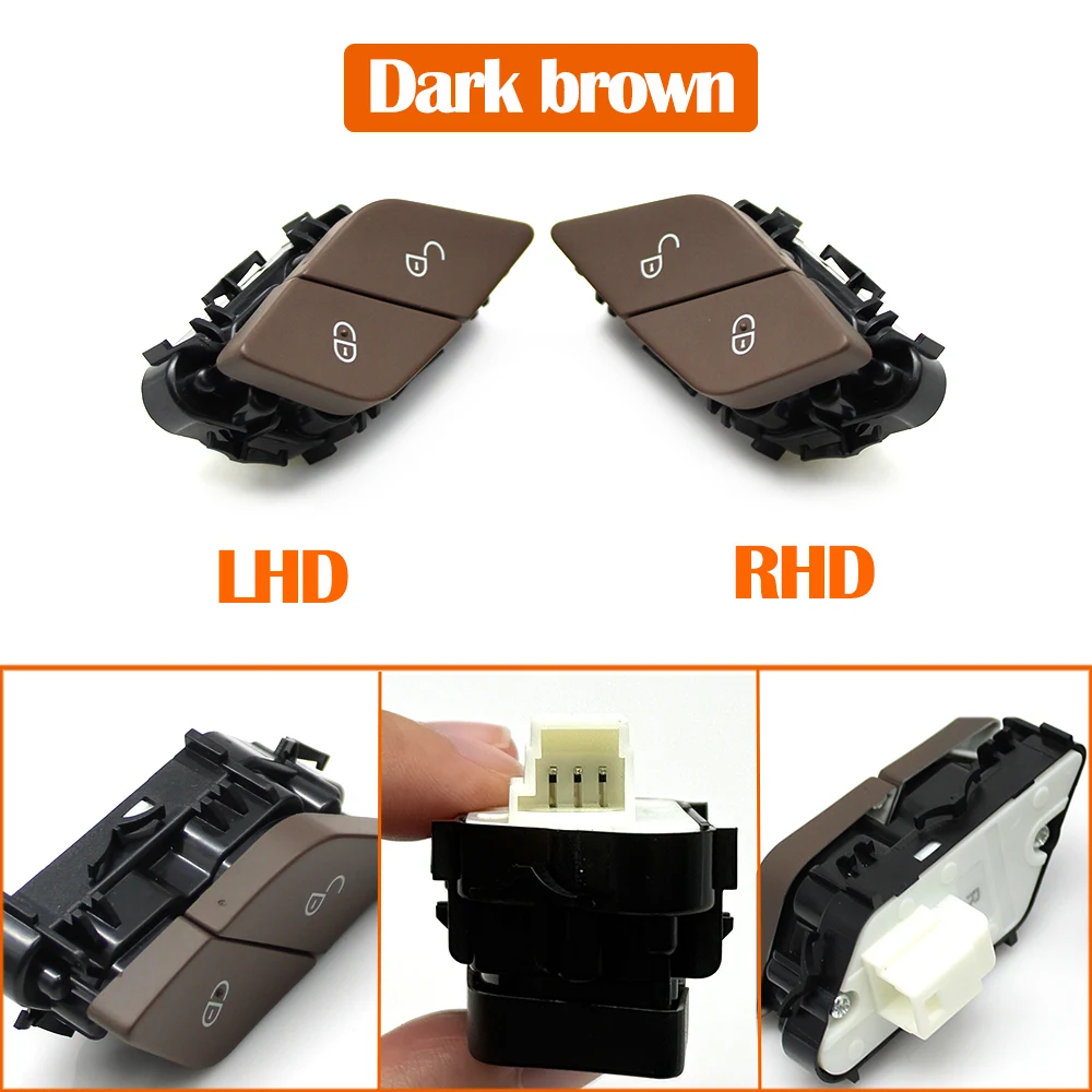 LHD RHD Innen Auto Türschloss Entsperren Schalter Push Button Für Mercedes Benz C E S GLC CLS Klasse W205 W253 W257 W213 W238 W222 – Detail 5