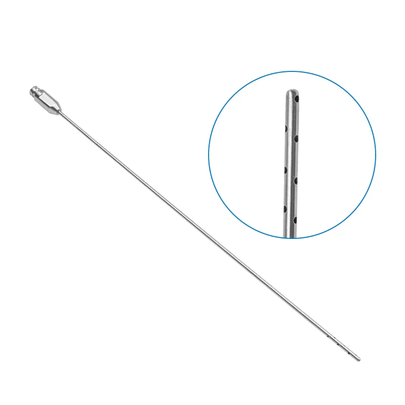 

Десять отверстий инъекции липосакции иглы канюля для липосакции микро Cannula сбора жира Cannula инструмент для липосакции