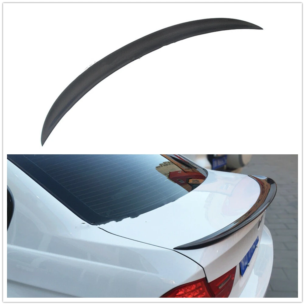 

Rear Spoiler Wing For BMW 3 Series E90 318i 320i 325i 330i E90 M3 2005-2011 Sedan P Style Real Carbon Fiber Trunk Lip Splitter