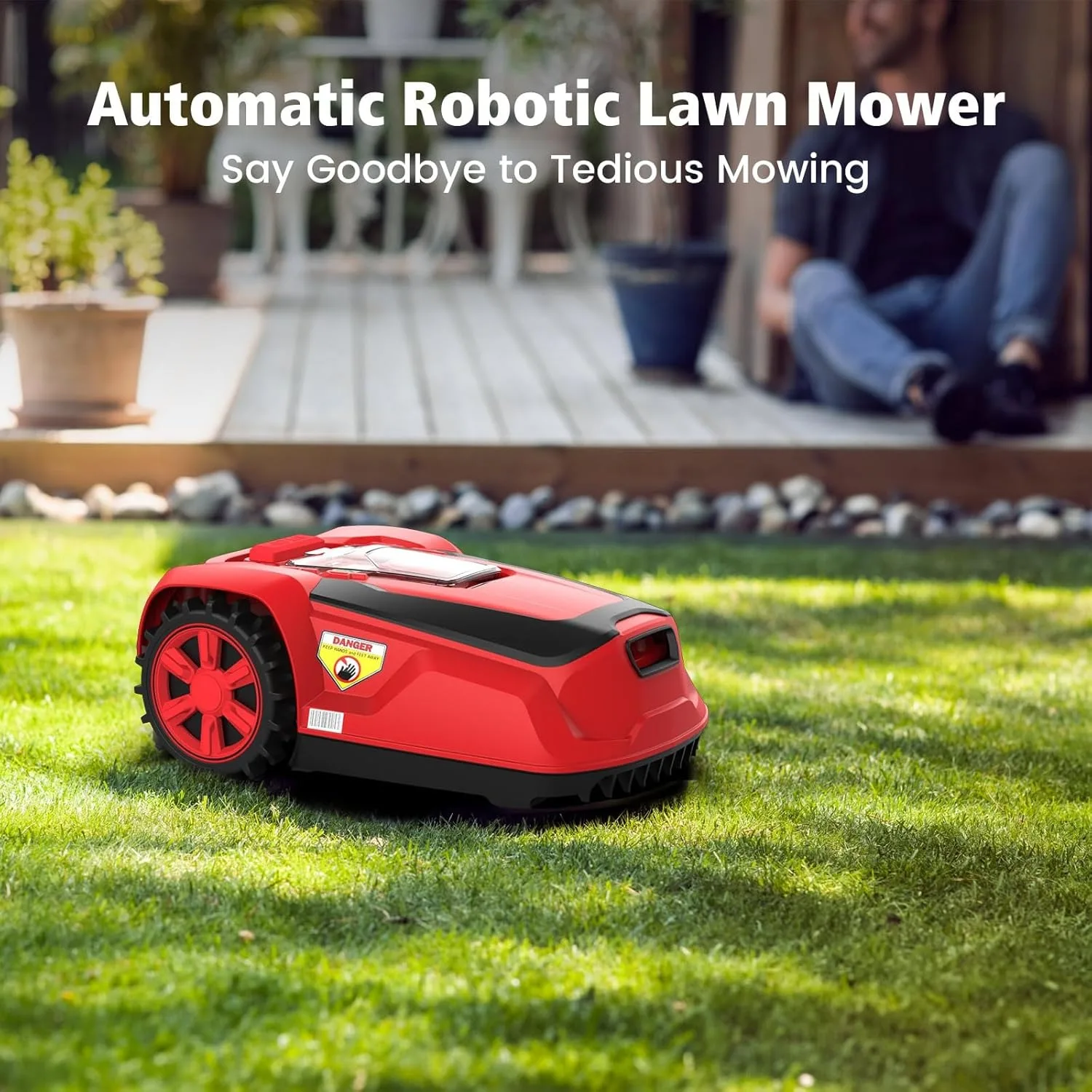 20V Smart Robot Lawn Mower – 1/4 Acre Coverage 2
